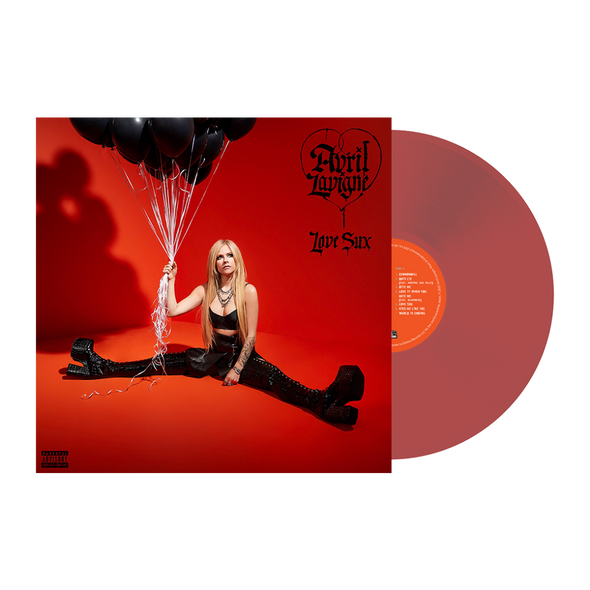 Avril Lavigne Love Sux [Explicit Content] (Indie Exclusive, Transparent Red Vinyl) - (M) (ONLINE ONLY!!)