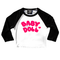 Baby Doll Raglan Crop - LAST CHANCE!