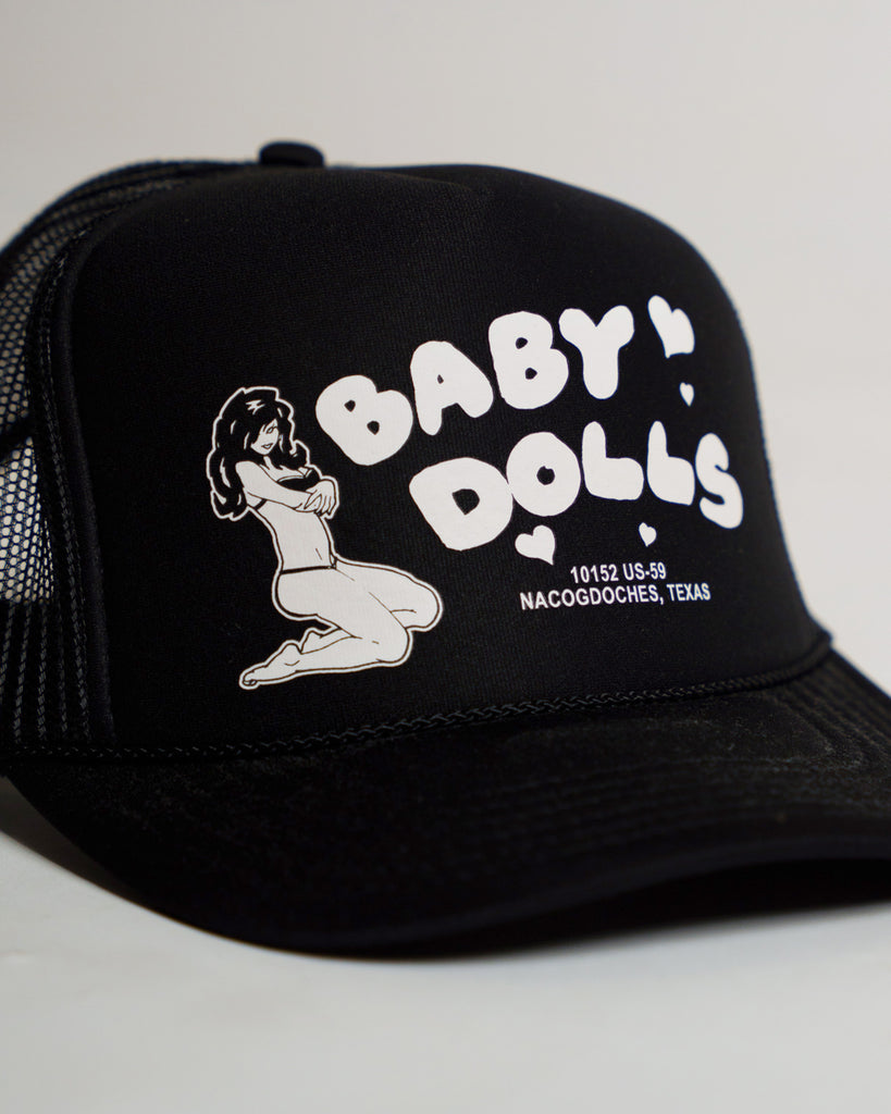 Baby Dolls Hat - Black
