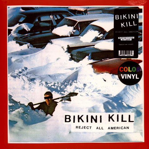 Bikini Kill Reject All American (Limited Edition, Red Vinyl) - (M) (ONLINE ONLY!!)