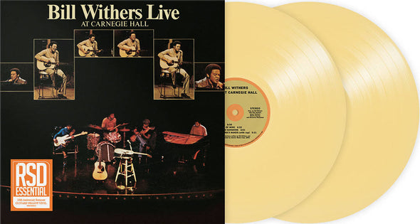 Bill Withers Live At Carnegie Hall (RSD Essential, Custard Yellow Colored Vinyl) (2 Lp's) - (M) (ONLINE ONLY!!)