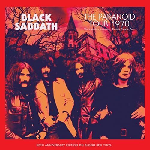 Black Sabbath The Paranoid Tour 1970 (Limited Edition on Red Vinyl) - (M) (ONLINE ONLY!!)
