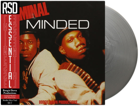 Boogie Down Productions Criminal Minded (RSD Exclusive, Colored Vinyl, Silver) - (M) (ONLINE ONLY!!)
