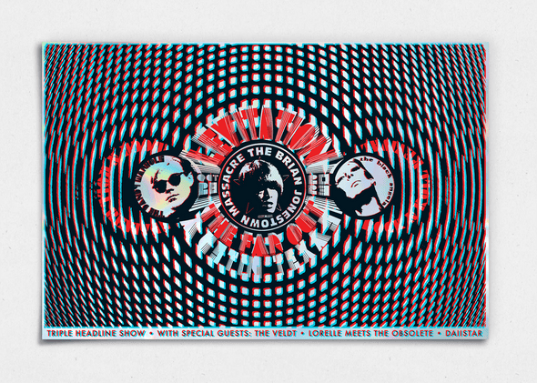 Brian Jonestown Massacre & The Black Angels by Christian Bland - LEVITATION