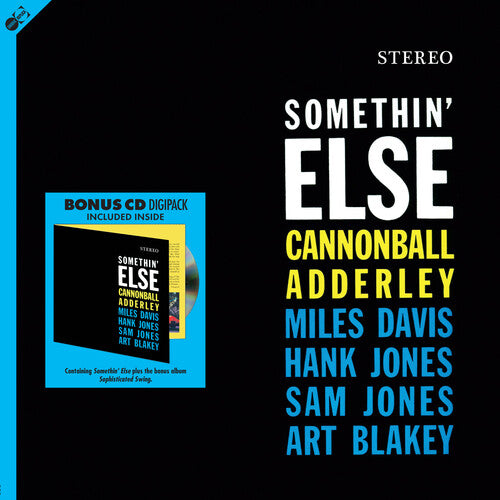 Cannonball Adderley Somethin' Else [Limited 180-Gram Vinyl With Bonus Tracks & Bonus CD] [Import] - (M) (ONLINE ONLY!!)
