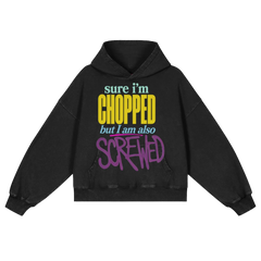 UNISEX CHOPPED & SCREWED HOODIE