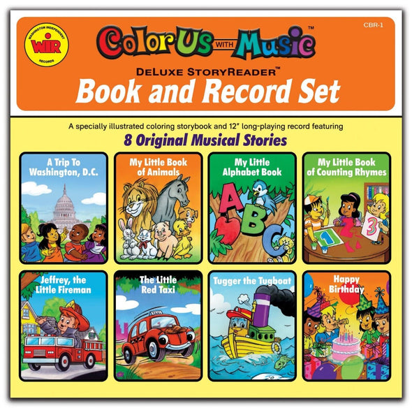 Color Us with Music Color Us with Music DeLuxe StoryReader Coloring Book and Record Set