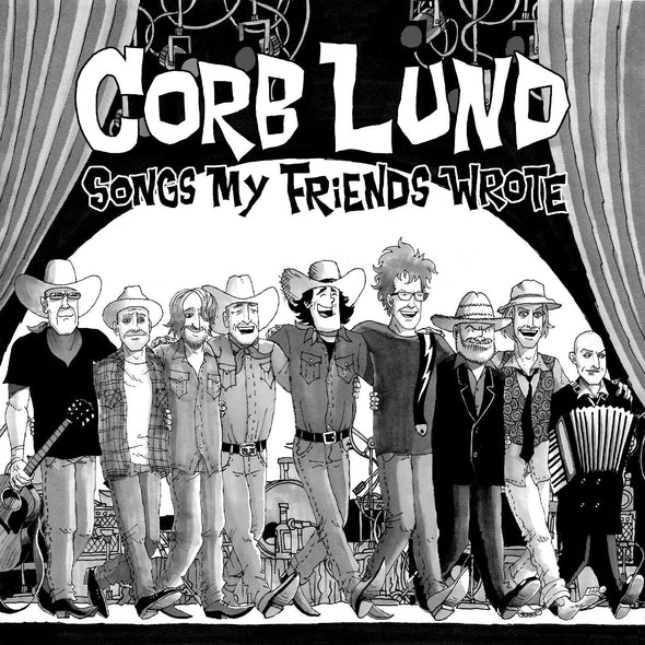Corb Lund Songs My Friends Wrote (Indie Exclusive Black & Clear Smoke Vinyl)