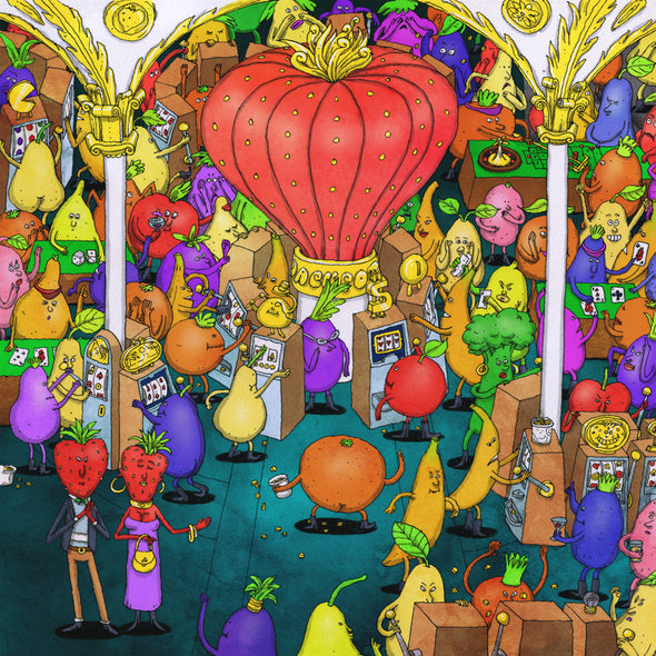 Dance Gavin Dance Jackpot Juicer (INDIE EX) [Yellow with Red & Black Splatter Vinyl] - (M) (ONLINE ONLY!!)