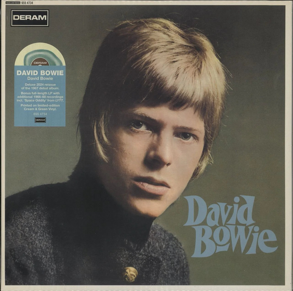 David Bowie David Bowie (Limited Edition, Cream & Green Swirl Colored Vinyl) (2 Lp's)