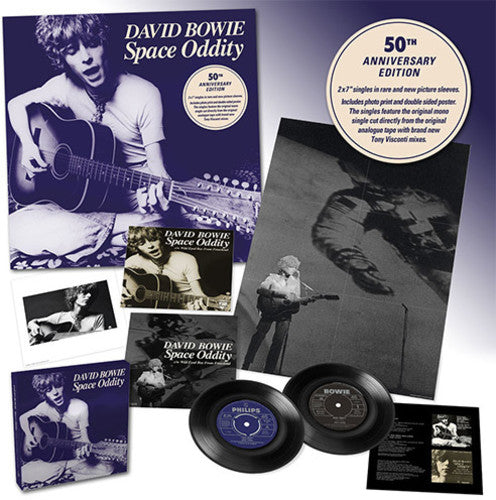 David Bowie Space Oddity (50th Anniversary Edition) (7" Single Box Set) - (M) (ONLINE ONLY!!)