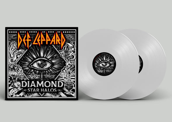 Def Leppard Diamond Star Halos [Clear 2 LP] - (M) (ONLINE ONLY!!)