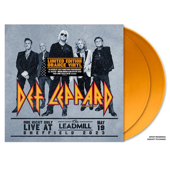 Def Leppard One Night Only: Live At The Leadmill 2023 (Limited Edition, Orange Colored Vinyl) (2 Lp's)