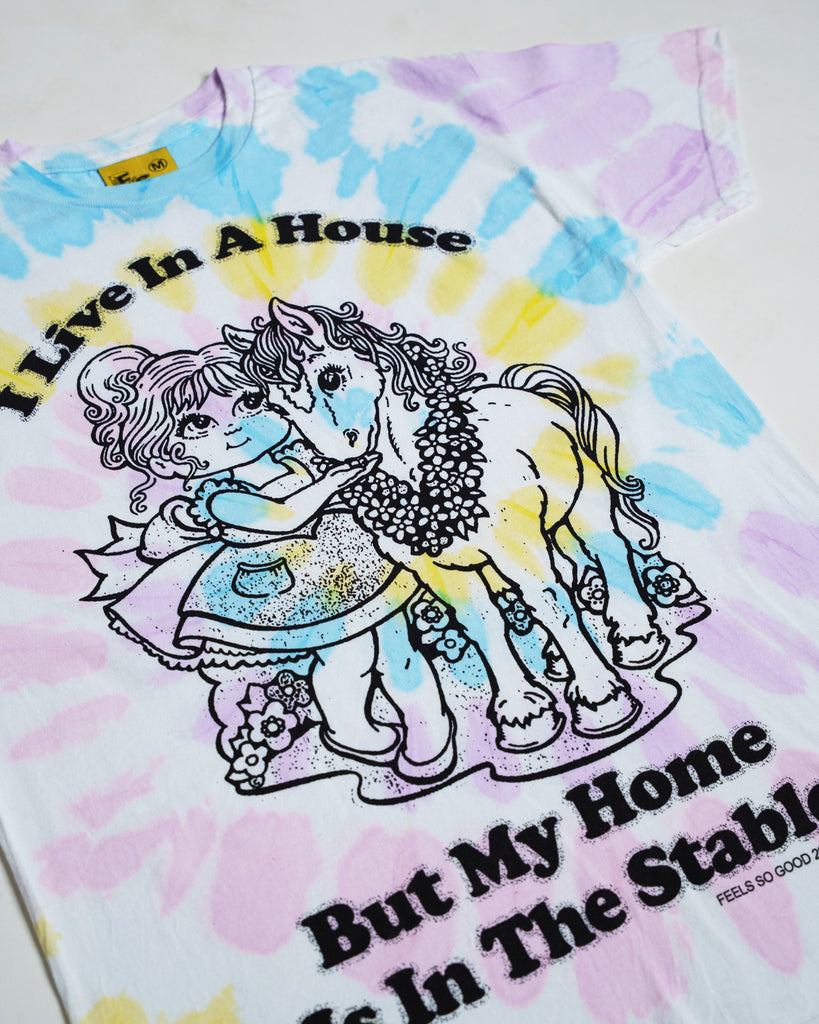 Horse Girl Tie Dye