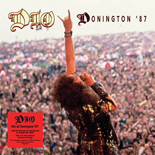 Dio Dio At Donington ‘87 (Limited Edition Lenticular Cover) - (M) (ONLINE ONLY!!)