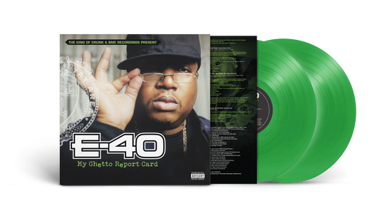 E-40 My Ghetto Report Card (Limited Edition, Green Vinyl) [Explicit Content] (2 Lp's) - (M) (ONLINE ONLY!!)