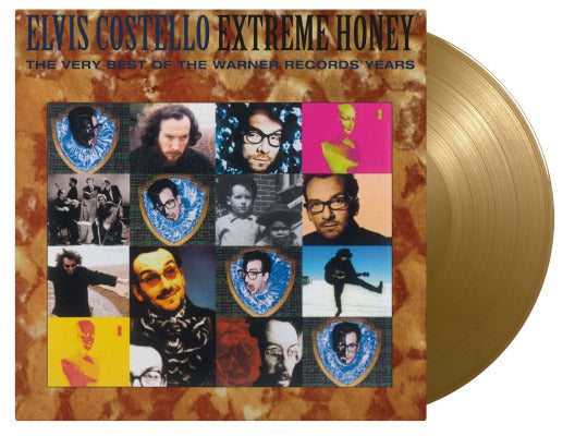 Elvis Costello Extreme Honey: The Very Best Of The Warner Records Years (Limited Edition, 180 Gram Vinyl, Colored Vinyl, Gold) [Import] (2 Lp's) - (M) (ONLINE ONLY!!)