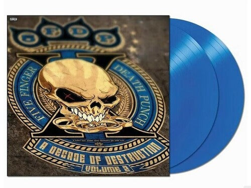 Five Finger Death Punch A Decade Of Destruction: Vol 2 [Explicit Content] (Colored Vinyl, Cobalt Blue, Limited Edition, Gatefold LP Jacket) (2 Lp's) - (M) (ONLINE ONLY!!)