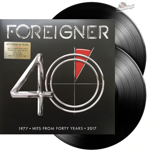 Foreigner 40: Hits From Forty Years 1977-2017 (2 Lp's) - (M) (ONLINE ONLY!!)