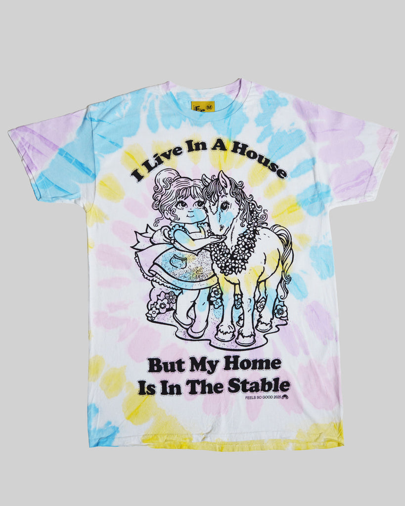 Horse Girl Tie Dye