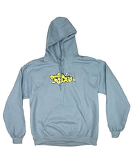 Peace Up Light Blue Hoodie - LAST CHANCE!