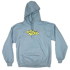 Peace Up Light Blue Hoodie