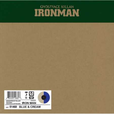 Ghostface Killah Ironman (Blue & Cream Colored Vinyl) (2Lp's) - (M) (ONLINE ONLY!!)