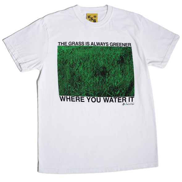 Grass Is Always Greener - White