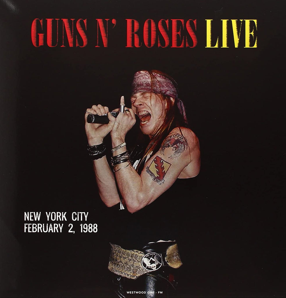 Guns N' Roses Live In New York City / February 2 1988 (Red Vinyl) - (M) (ONLINE ONLY!!)