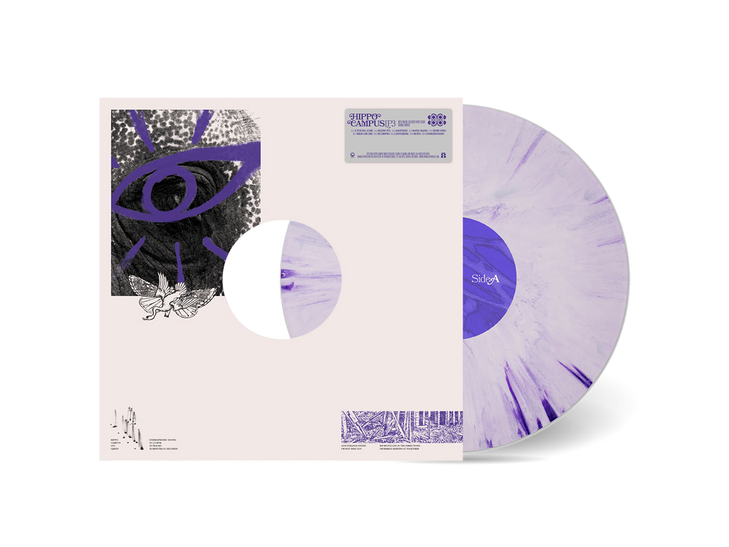Hippo Campus Lp3 (Clear Vinyl, Purple, 140 Gram Vinyl, Limited Edition, Indie Exclusive) - (M) (ONLINE ONLY!!)
