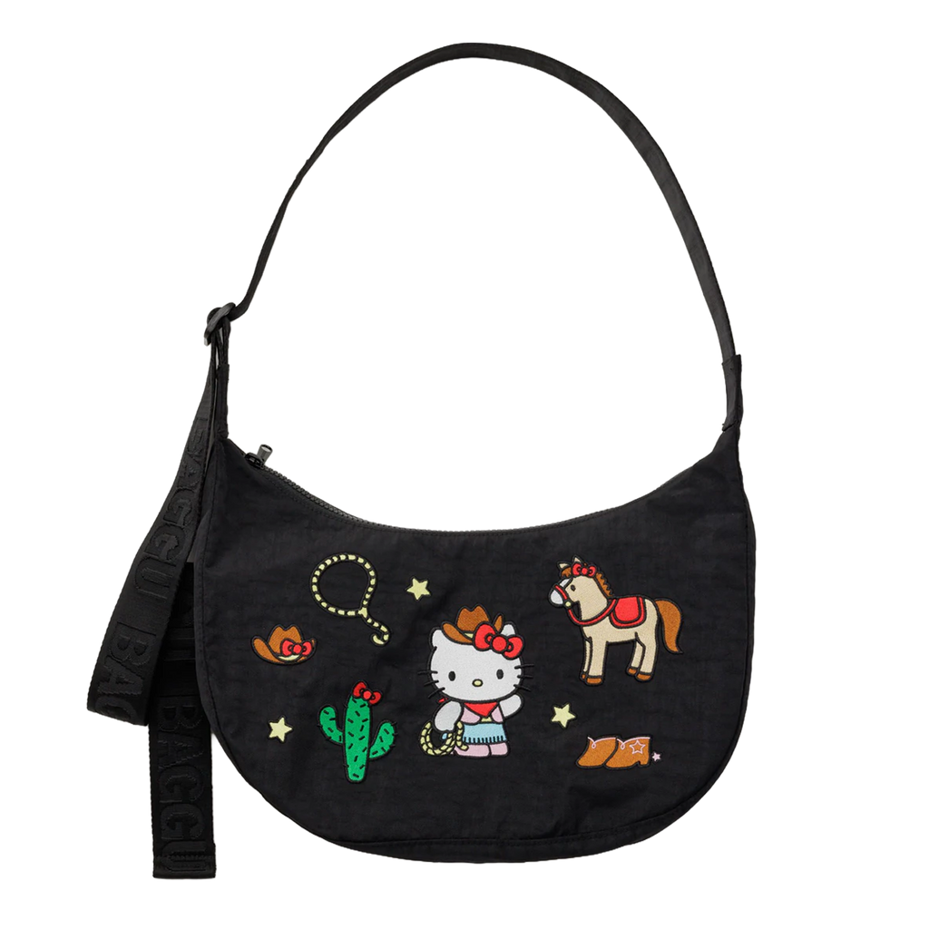 Baggu - Medium Nylon Crescent Bag - Hello Kitty