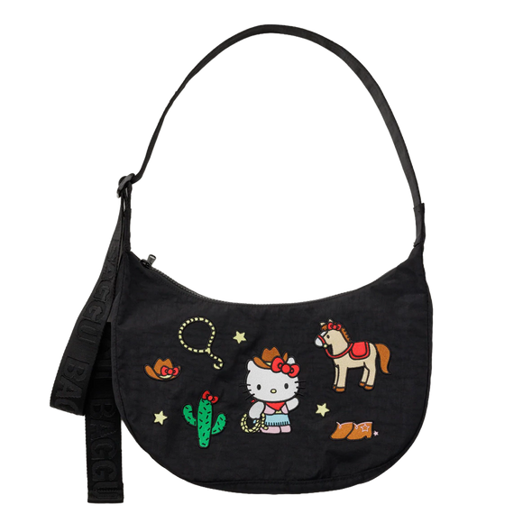 Baggu - Medium Nylon Crescent Bag - Hello Kitty