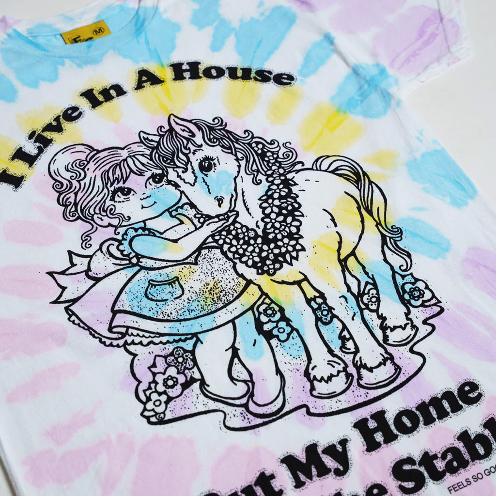 Horse Girl Tie Dye