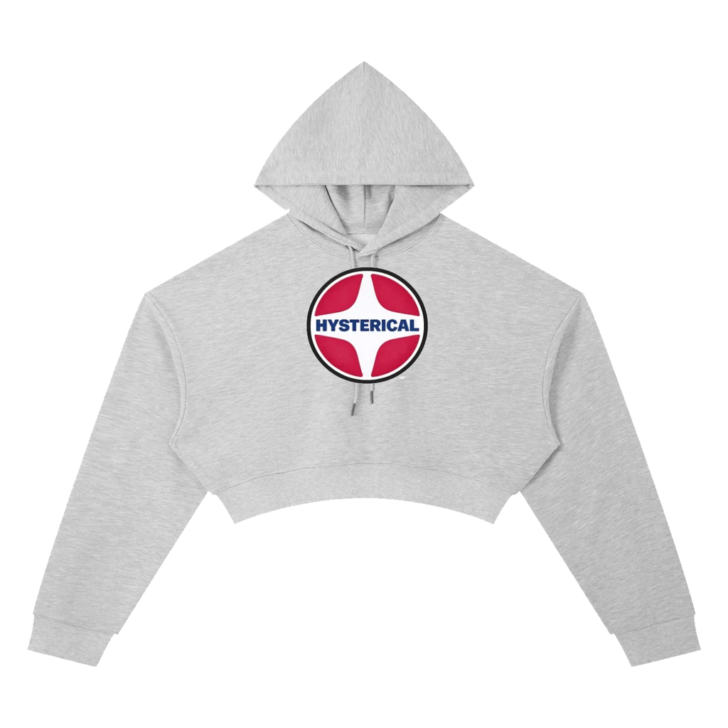 Hysterical Cropped Hoodie