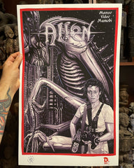 ALIEN (High Quality Print) - C.A. Wisely