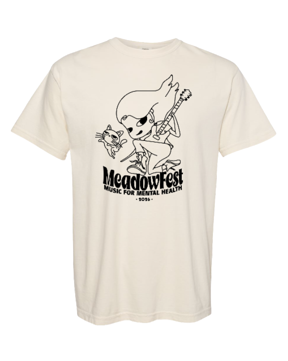 Official MeadowFest 2026 Tee Cream