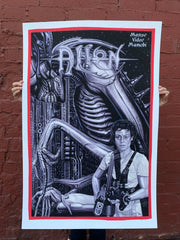 Alien - Archival Giclée Print from Static Medium by C.A. Wisely (Artist’s Proof)