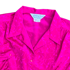 Vintage 80s Pink Tulip Top