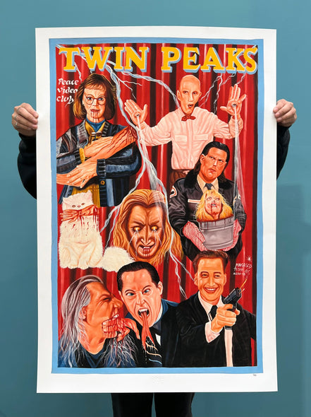 Twin Peaks Day - Limited Edition Archival Giclée Print Set by Mr. Nana Agyq (Part 1) & Magasco
