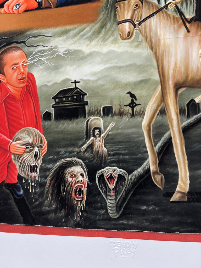 Twin Peaks - Limited Edition Archival Giclée Print from Static Medium by Mr. Nana Agyq - Part 1