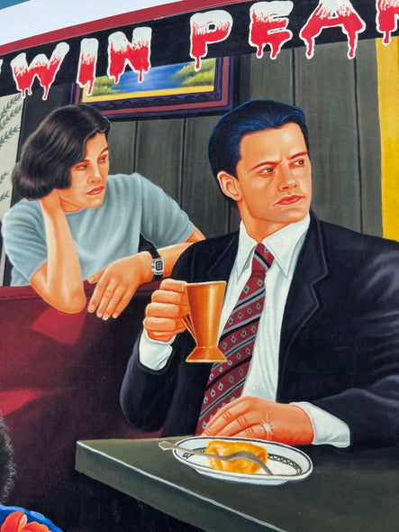 Twin Peaks - Limited Edition Archival Giclée Print from Static Medium by Mr. Nana Agyq - Part 1