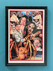 Evil Dead - Archival Giclée Print from Static Medium by C.A. Wisely (Artist’s Proof)