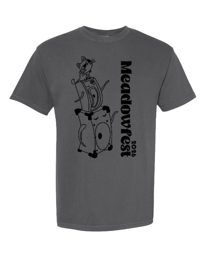 Official MeadowFest 2026 Grey Cat