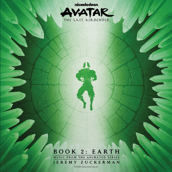 Jeremy Zuckerman Avatar: The Last Airbender - Book 2: Earth (Music From The Animated Series) (Green Vinyl) [2LP]