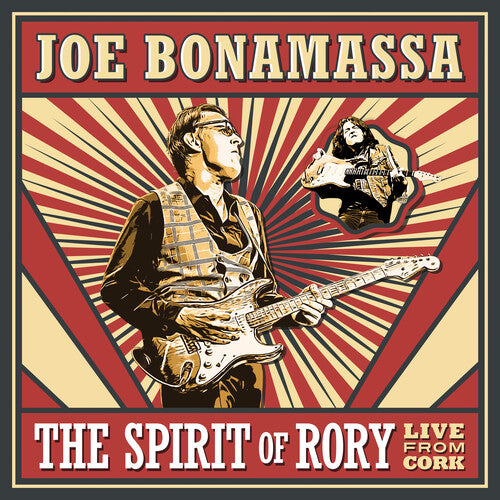 Joe Bonamassa The Spirit of Rory: Live From Cork (Limited Edition, Transparent Red & Black Swirl Colored Vinyl) (2 Lp's)