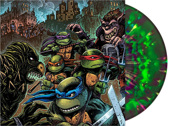 John Du Prez Teenage Mutant Ninja Turtles Part II (Original Soundtrack) (Colored Vinyl, Green, Splatter) - (M) (ONLINE ONLY!!)