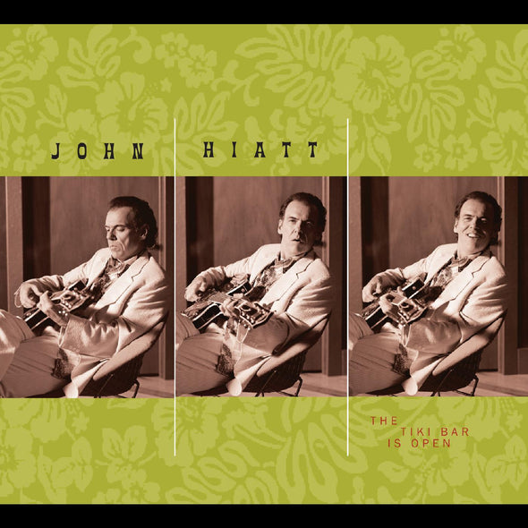 John Hiatt The Tiki Bar Is Open (TRANSPARENT GREEN VINYL)