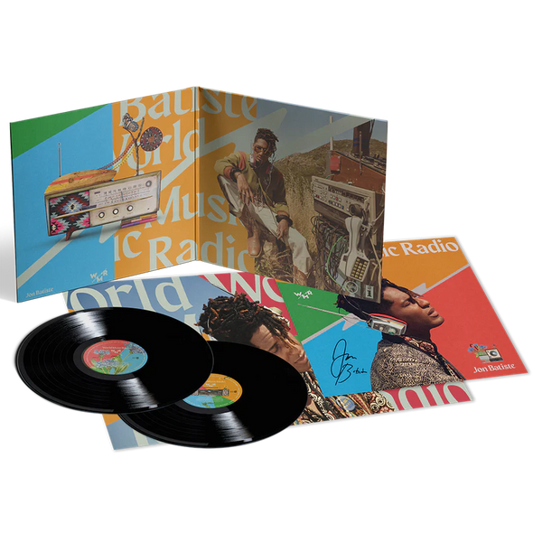 Jon Batiste World Music Radio (Limited Edition, Signed Litograph) (2 Lp's)