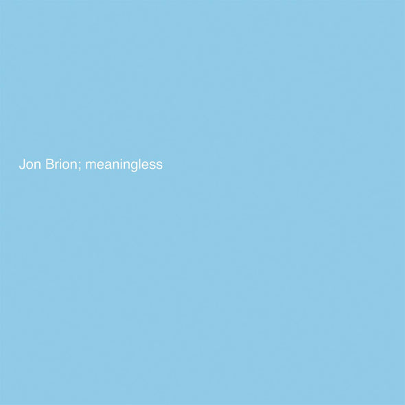 Jon Brion Meaningless (Indie Exclusive Baby Blue Vinyl)