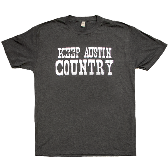 Keep Austin Country Distressed Logo Tee